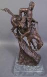 Bronze Mountain Man Sculpture